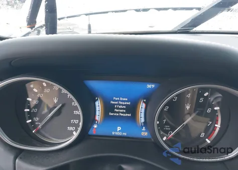 2018 Maserati Levante S Gransport из США, поврежденный, VIN ZN661YUS9JX291512